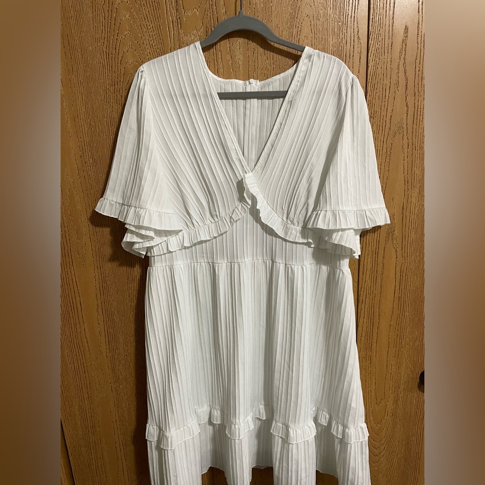 SHEIN white dress XXL